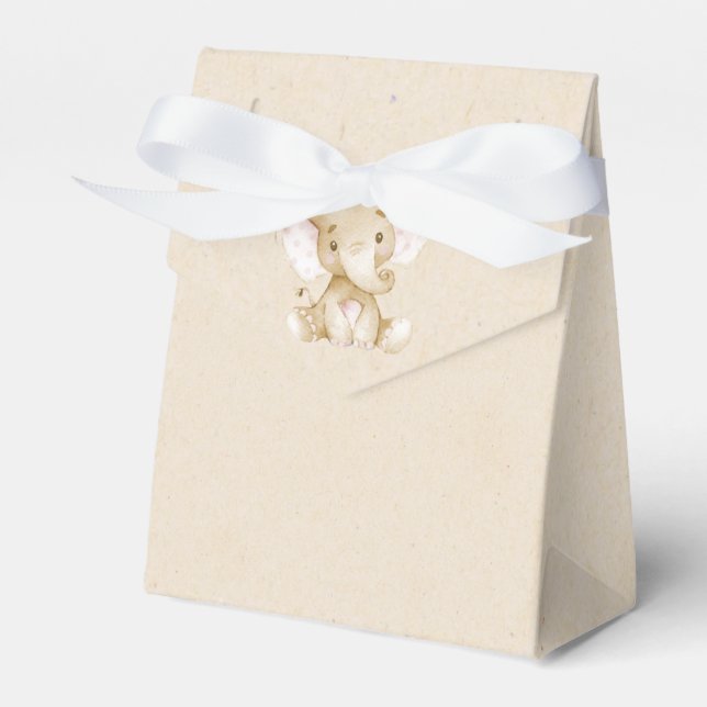 Vintag Baby Showbox Geschenkschachtel (Vorderseite)
