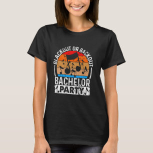 Vintag Bachelor Party T-Shirt - Funny Bachelor Par