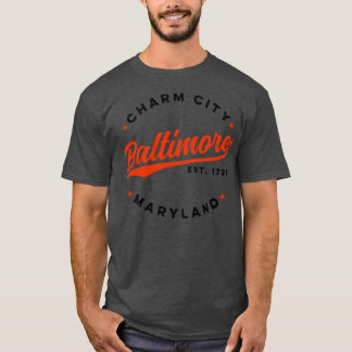Vintag Baltimore Charm City Maryland USA 1 T-Shirt
