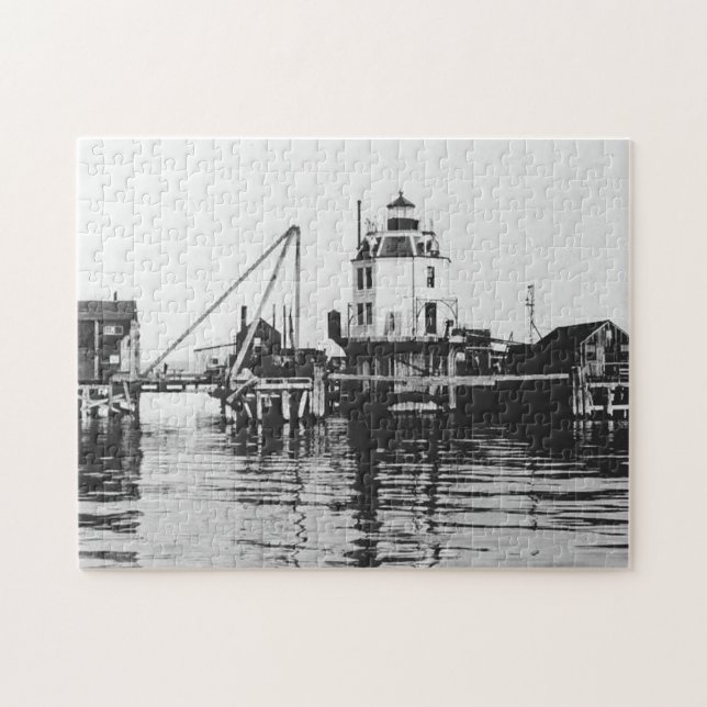 Vintag Baltimore Leuchtturm Puzzle (Horizontal)