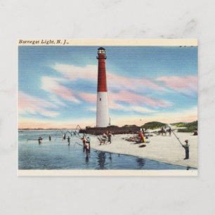 Vintag, Barnegat Light, New Jersey Postkarte