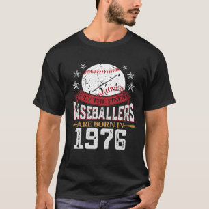 Vintag Baseball Legend Seit 1976 47 Jahre Baseba T-Shirt