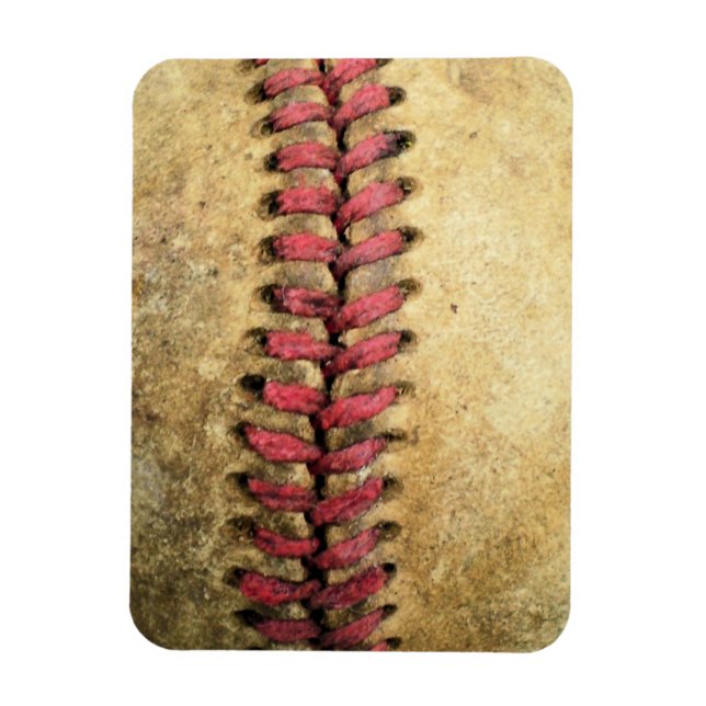 Vintag Baseball Magnet (Vertikal)