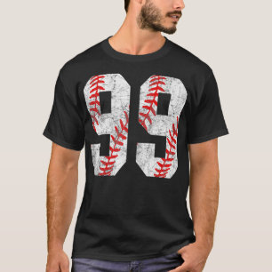 Vintag Baseball Mama 99 Jersey Baseball Favorit P T-Shirt