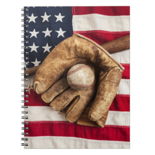 Vintag Baseball Notizblock