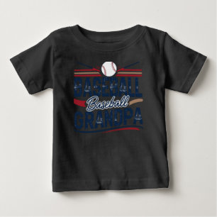 Vintag Baseball Opa Baby T-shirt