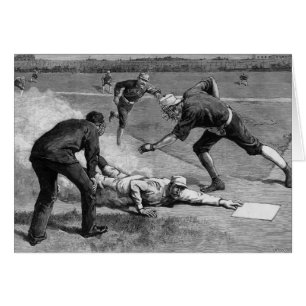 Vintag Baseball von Thure De Thulstrup, 1885