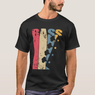 Vintag Bass Guitar T-Shirt