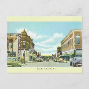 Vintag Batesville, Arkansas Postcard Postkarte