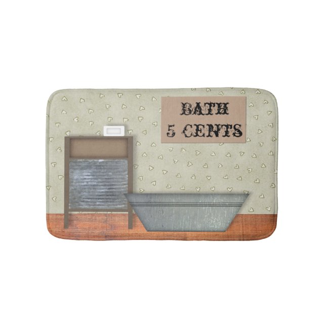 Vintag Bath Mat Badematte (Vorderseite)