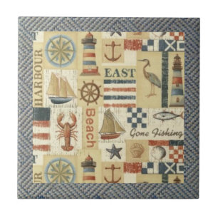 Vintag Beach Comber Tile Fliese