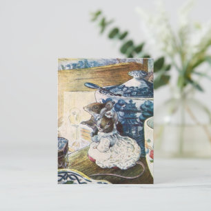 Vintag Beatrix Potter Mice Tailor von Gloucester Postkarte