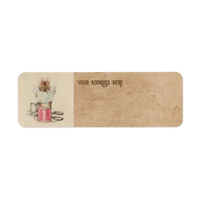 Vintag Beatrix Potter Tailor von Gloucester Mouse (Vorne)