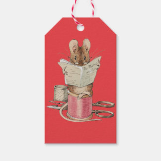 Vintag Beatrix Potter Tailor von Gloucester Mouse Geschenkanhänger