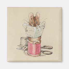 Vintag Beatrix Potter Tailor von Gloucester Mouse Magnet