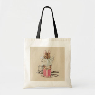 Vintag Beatrix Potter Tailor von Gloucester Mouse Tragetasche