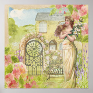 Vintag Beauty Poster