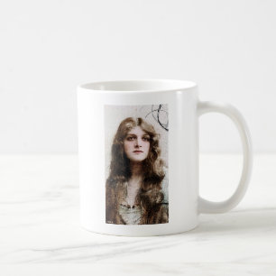 Vintag Beauty Woman Collage Tasse