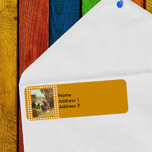 Vintag Bee Little Girl Honey Pot