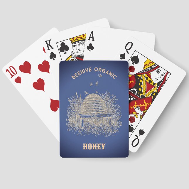 Vintag Beehive Spielkarten (Rückseite)