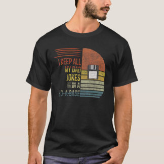 Vintag Behielt ich alle meine Vater-Witze in einem T-Shirt