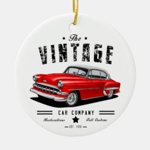 Vintag Bel Air Keramik Ornament