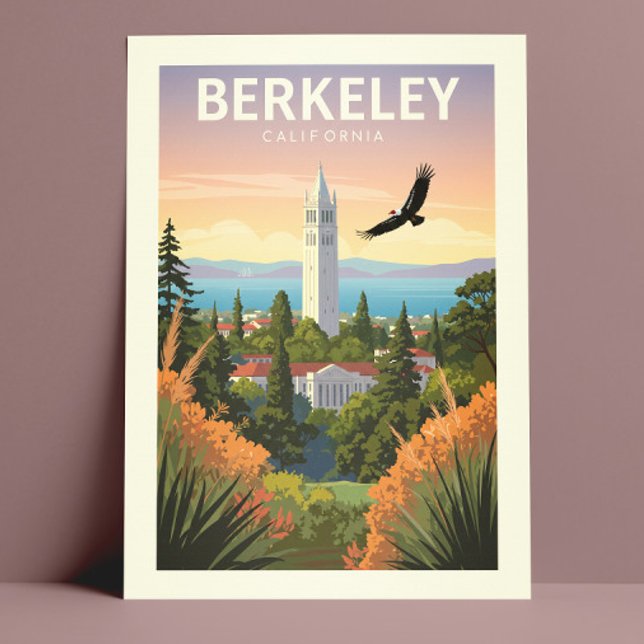 Vintag Berkeley California Postkarte (Von Creator hochgeladen)