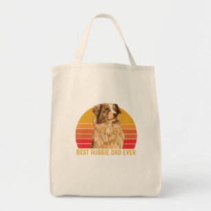Vintag Best Aussie Vater Ever Papa Australian Shep Tragetasche