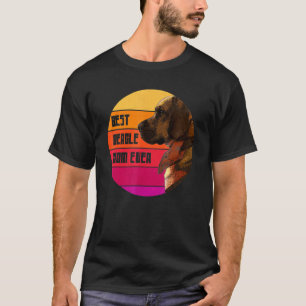 Vintag Best Beagle Mama je Beagle T-Shirt