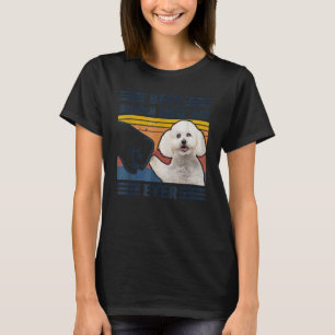 Vintag Best Bichon Frise Vater Ever Fathday T-Shirt