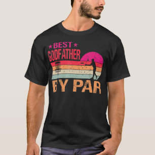 Vintag Best by Par Disk Golf Funny Vathday T-Shirt