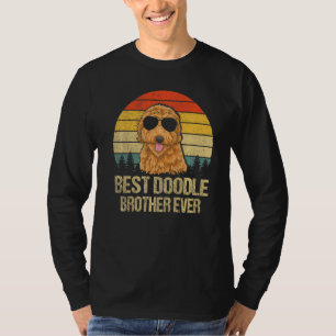 Vintag Best Doodle Bruder je Funny Goldendoododal T-Shirt
