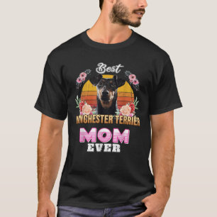 Vintag Best Manchester Terrier Mama Ever Mothers D T-Shirt