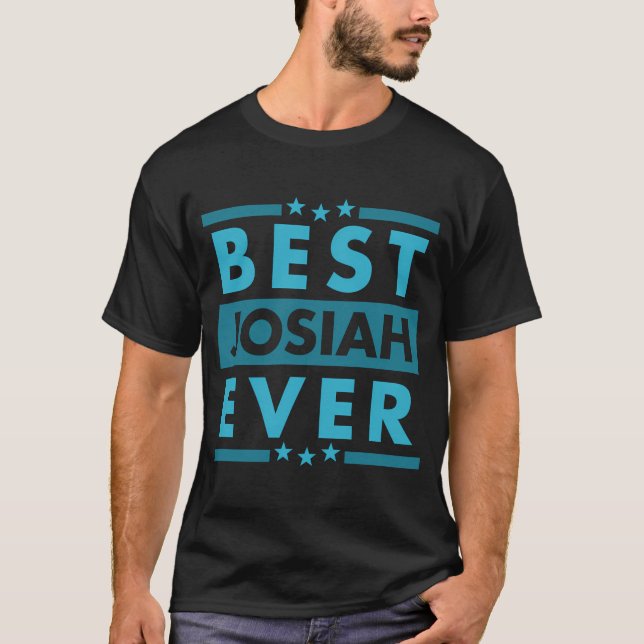 Vintag beste Josiah aller Zeiten T-Shirt (Vorderseite)