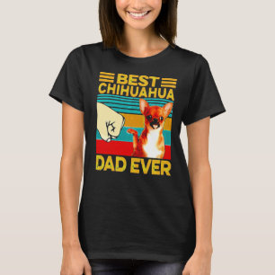 Vintag Bester Chihuahua-Vater je T-Shirt