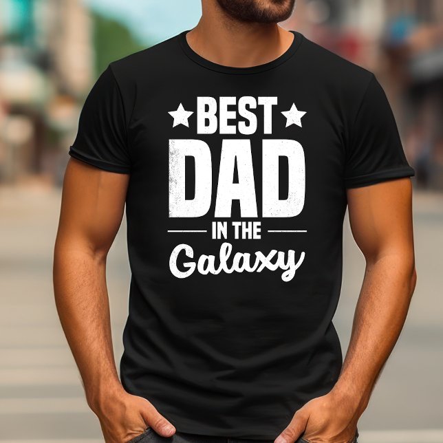 Vintag Bester Vater im Galaxy Shirt | Funny Vater (Vintage Best Dad in the Galaxy Shirt | Funny Dad shirt)