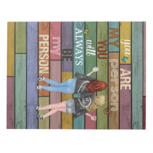 Vintag Bestfriend Blanket   Weihnachtsblanket Notizblock