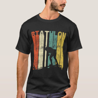 Vintag Biathlon Retro Biathlete 1 T-Shirt
