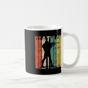Vintag Biathlon Retro Biathlete Kaffeetasse