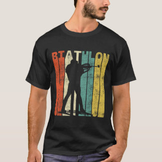 Vintag Biathlon Retro Biathlete T-Shirt