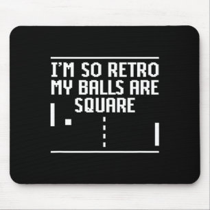 Vintag bin ich so rückgängig, dass ich Square Game Mousepad