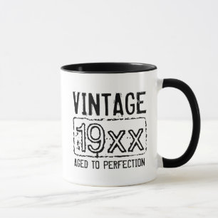 Vintag bis zur Perfektion 11oz Ringer Kaffee Tasse