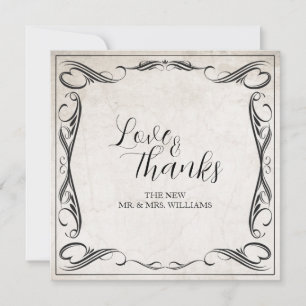 Vintag Black Art Deco Wedding Danke