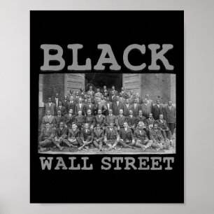 Vintag Black Business Black History Monat Black W Poster