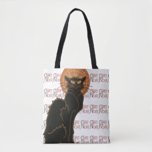 Vintag Black Cat Le Chat Noir Art Nouveau