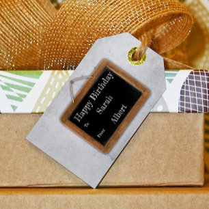 Vintag Black Chalk Board Einzigartige Schule Gebur Geschenkanhänger