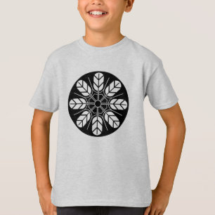 Vintag Black Japan Inoue Mon Oriental T-Shirt