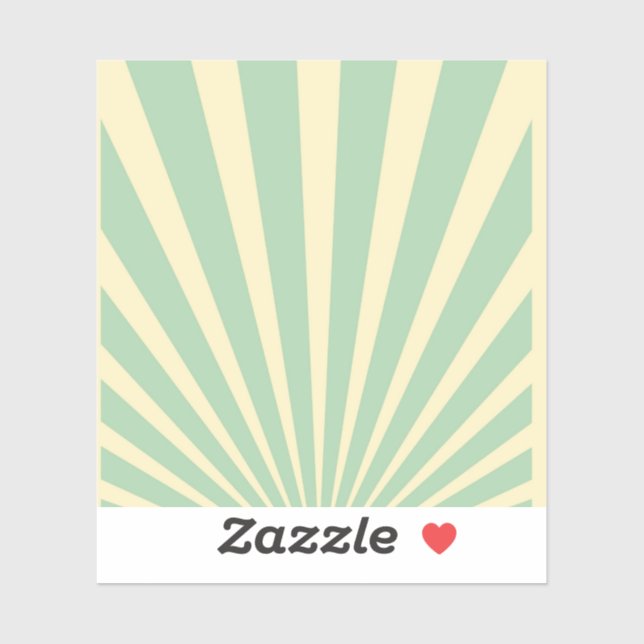 Vintag-blaue Sonnenschutzplakate Aufkleber (Blatt)