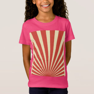 Vintag-blaue Sonnenschutzplakate T-Shirt