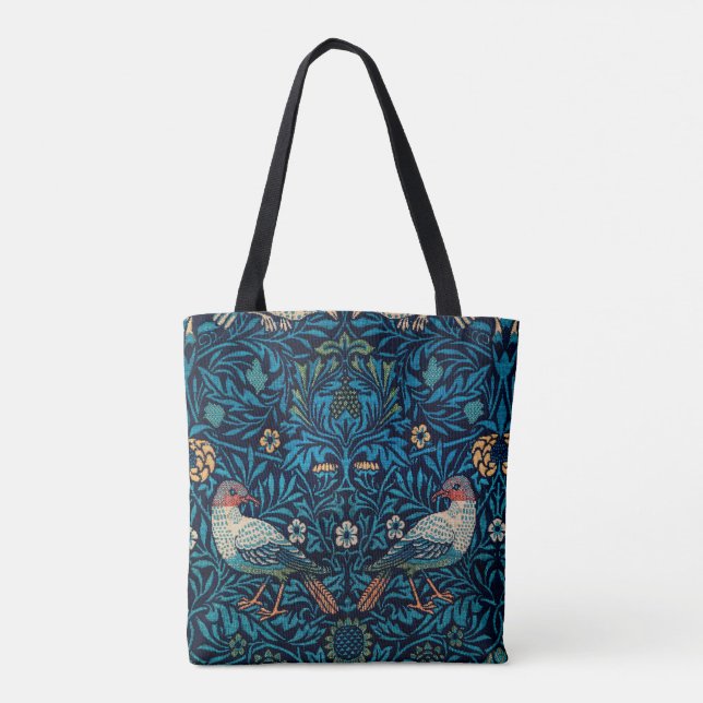 Vintag Blue Birds von William Morris (Rückseite)